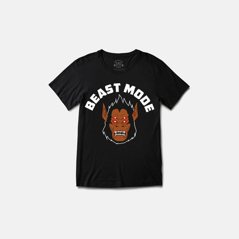 Beast Mode Womens T-shirt (Black)