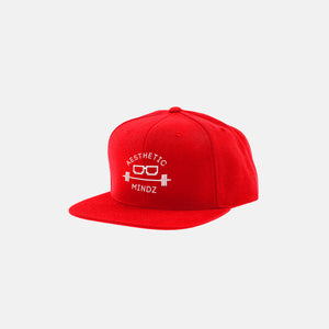 Aesthetic Mindz Logo Hat (Red)